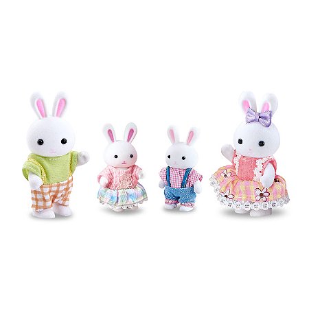 Casinha Feliz Família Coelho - Zoop Toys ZP01377