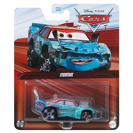 Carrinho Disney - Fishtail - Carros da Pixar - 1:55 - Mattel DXV29/JDL79