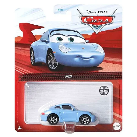Carrinho Disney - Sally - Carros da Pixar - Mattel DXV29/FJH98