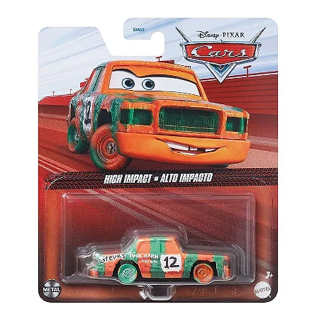 Carrinho Disney - High Impact (Alto Impacto) - Carros da Pixar - Mattel DXV29/JGP03