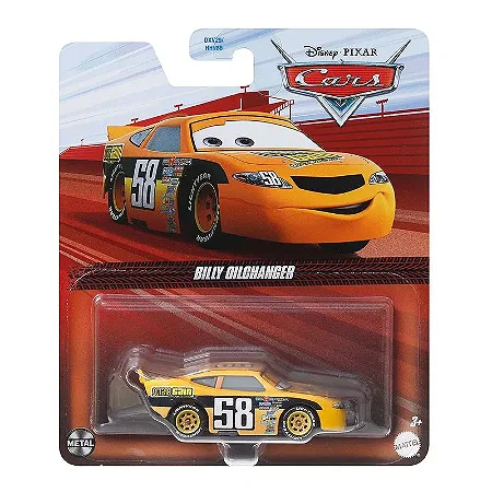 Carrinho Disney - Billy Oilchanger - Carros da Pixar - Mattel DXV29/GKB07