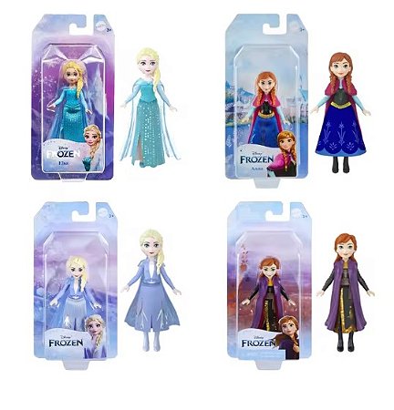 Mini Boneca - Disney - Frozen - Mattel HPL56