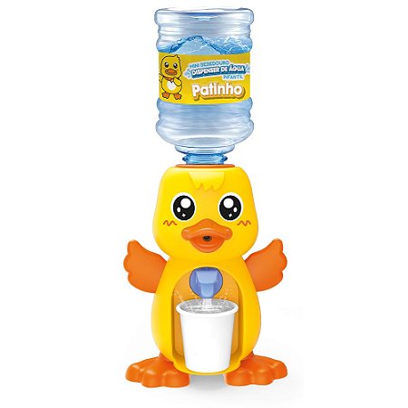 Mini Bebedouro Dispenser de Água Infantil Patinho - DMT7130 Dm Toys