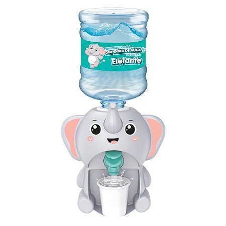 Mini Bebedouro Dispenser de Água Infantil Elefante - DMT7131 Dm Toys