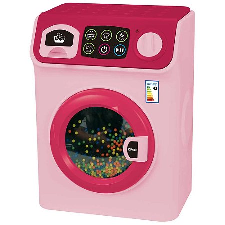 Mania de Casa Máquina de Lavar Rosa - DMT0258 Dm Toys