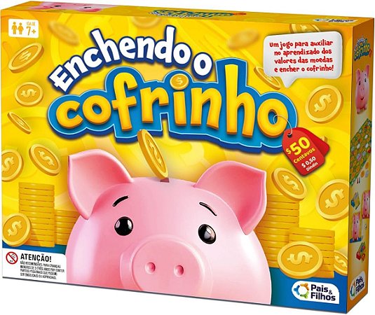 Jogo Enchendo O Cofrinho - Pais & Filhos 792873