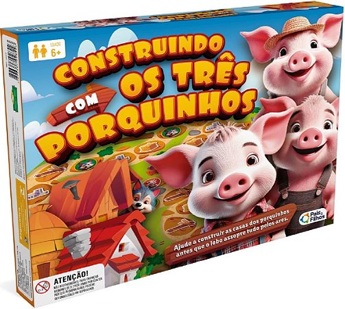 Construindo com os Três Porquinhos - Pais & Filhos 792958