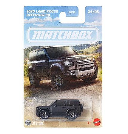 Carrinho Matchbox European Cars 2020 Land Rover Defender 90 - GGF12/JCH38 Mattel