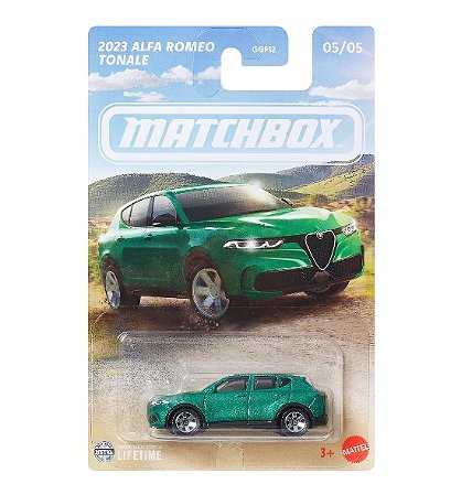 Carrinho Matchbox European Cars 2023 Alfa Romeo Tonale - GGF12/JCH41 Mattel
