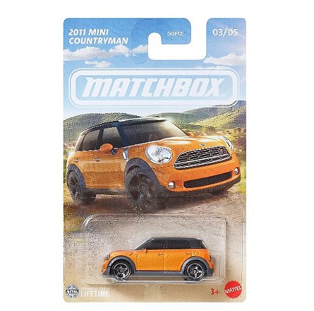 Carrinho Matchbox European Cars 2011 Mini Countryman - GGF12/JCH28 Mattel