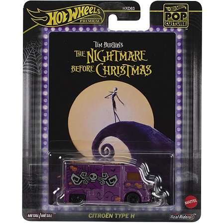 Hot Wheels Premium - Citroen Type H - The Nightmare Before Christmas - Pop Culture - HXD63/JBL78