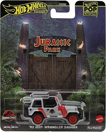 Hot Wheels Collector Veículo de Brinquedo Carro Jurassic Park Jeep JBL59