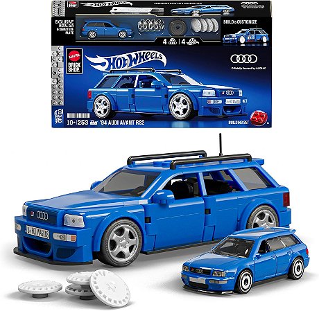 Hot Wheels - Blocos De Montar Speed '94 Audi Avant RS2 - Mattel JGR28