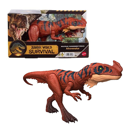 Jurassic World Survival - Afrovenator 33cm Luz E Som - JGB87 Mattel