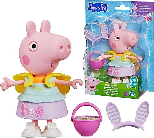 Peppa Pig Figura de Moda Fácil de Vestir com Acessórios - Hasbro G2180