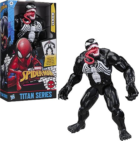 Boneco Venom Deluxe - Homem-Aranha Titan Series - Hasbro G2717
