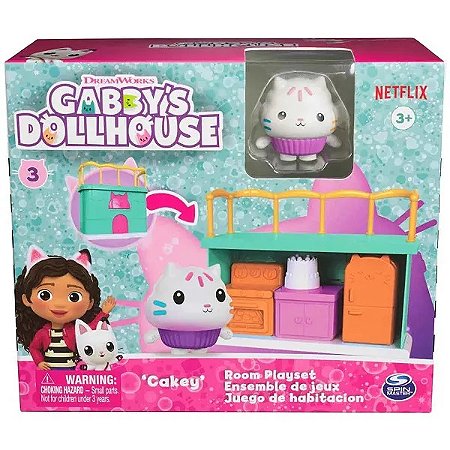 Playset Empilhável Cakey Cat Gabby's Dollhouse 3970 Sunny