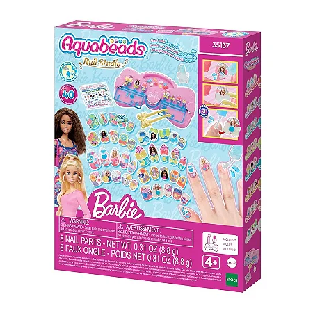 Aquabeads Barbie Nail Studio - 35137 - Epoch