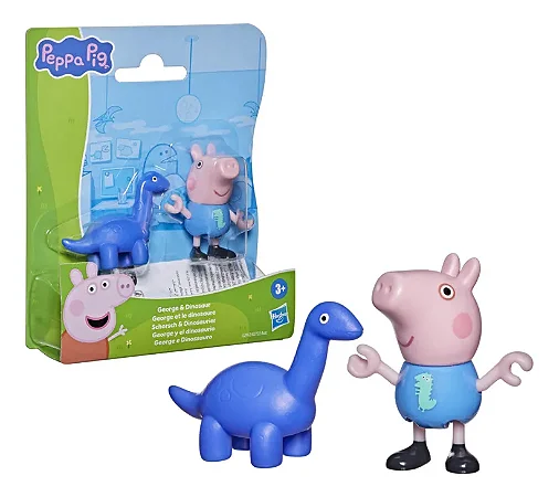 Boneco George 7.5cm- Peppa Pig - G2722 - Hasbro