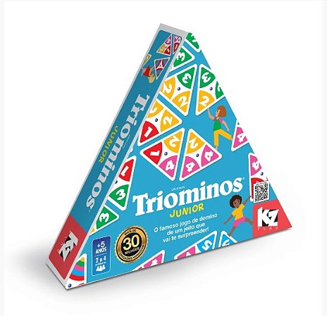 Jogo Triominos Junior - 1337 - Elka