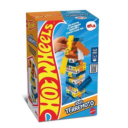 Jogo Terremoto Hot Wheels - 1328 - Elka