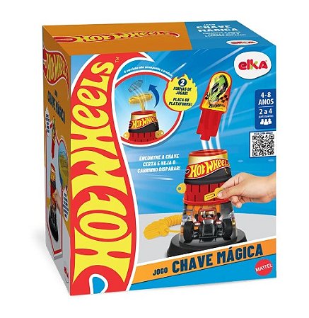 Jogo Chave Mágica Hot Wheels - 1326 - Elka
