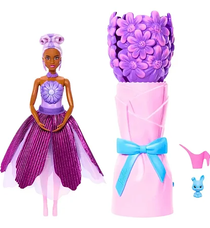 Boneca Barbie Reveal Pop Margarida Roxo - JMF56 -Mattel
