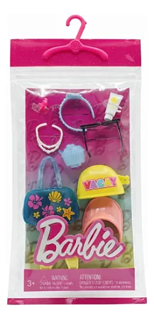 Acessórios para boneca Barbie - GWD98/HYV09 - Mattel