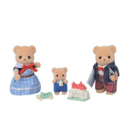 Sylvanian Families Família Dos Ursos Biscoito 5851 Epoch