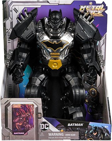 Boneco Batman de 30cm Metal Force – DC Comics 4188 Sunny