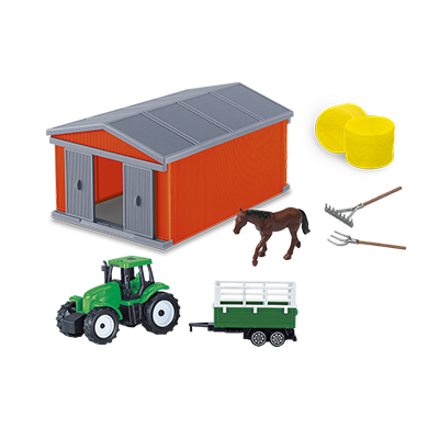 Kit Coleção agro fazendinha Celeiro - Verde - DMT0239
