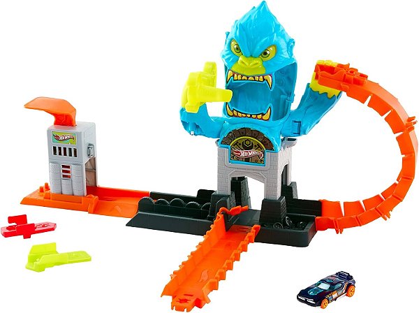 Pista Hot Wheels City Oficina Gorila -  JHL92 - Mattel