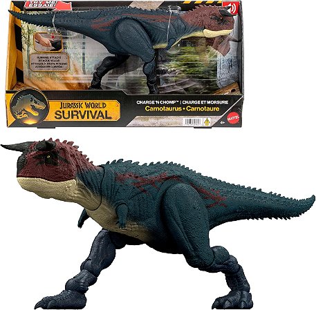 Dinossauro Jurassic World   Carnotaurus  com Movimento - JKG85