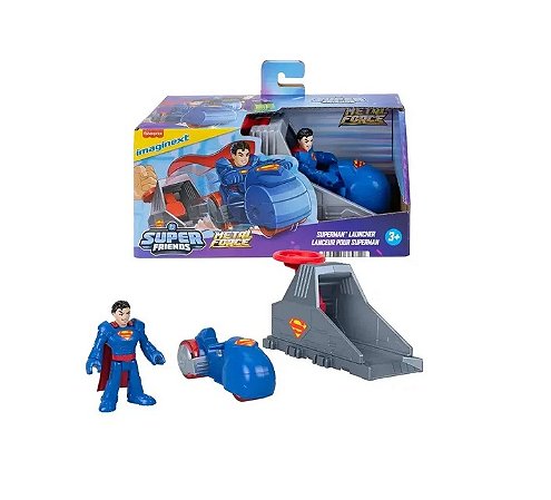 Lançador do Superman Imaginext JKJ49 Mattel