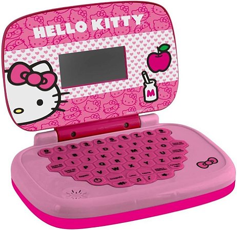 Laptop Infantil Hello Kitty- Bilíngue - 5912 Candide