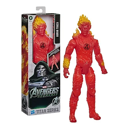 Boneco Tocha Humana Avengers Doomsday - Titan Series - G3224 Hasbro