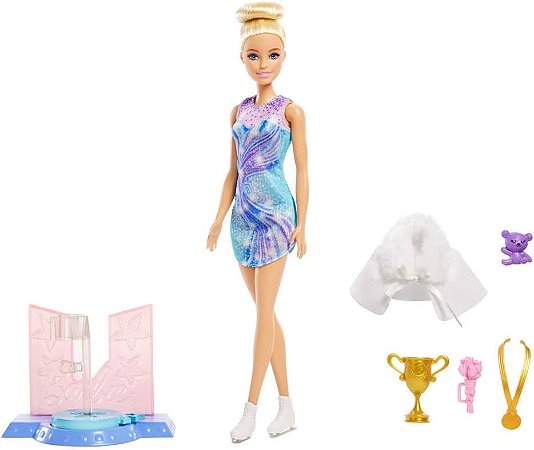Boneca Barbie Profissões Designer de Gelo - JKB48 - Mattel