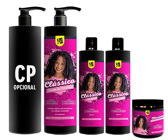 Kit 2 - Clássico + 1 creme de pentear a sua escolha