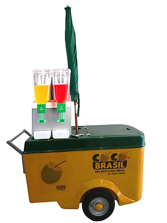 Carrinho de Coco e Laranja