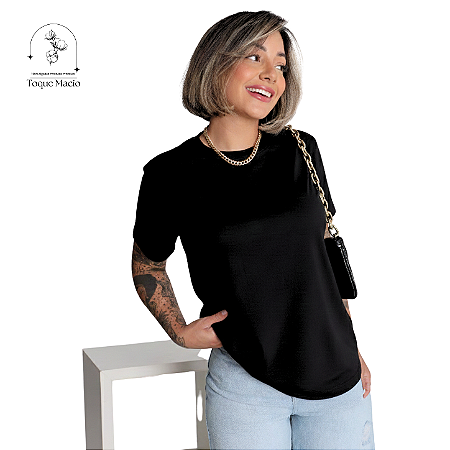 T-shirt BASICA PRETA