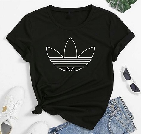 T-shirt ADIDAS CONTORNO - Preto