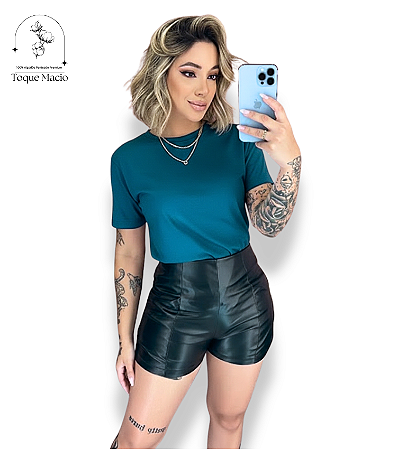 T-shirt BÁSICA AZUL SEA BLUE