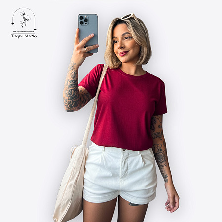 T-shirt BASICA RED CHERRY