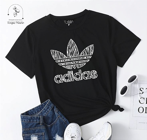 T-shirt ADIDAS P/B - PRETO