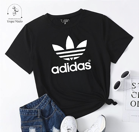 T-shirt ADIDAS TRAD - PRETO