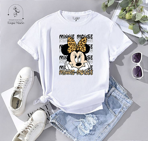 T-shirt MINNIE MOUSE - BRANCO