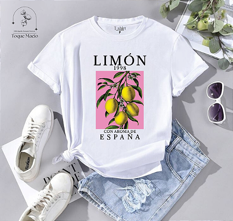 T-shirt LIMON 1998 - BRANCO