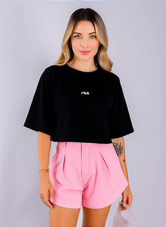 MAX CROPPED F!LA MINI - PRETO
