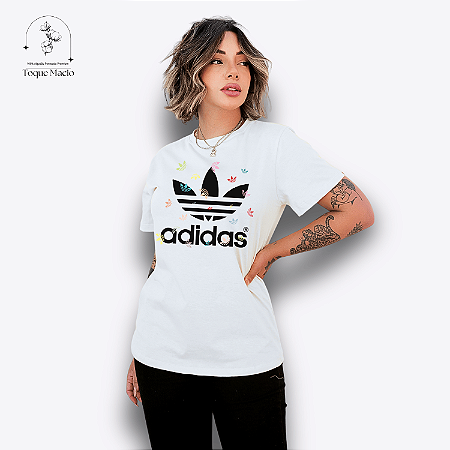 T-SHIRT ADIDAS PLUS - BRANCO