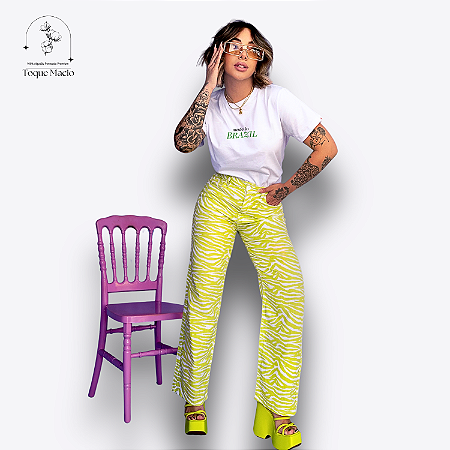 T-SHIRT MADE IN BRAZIL - BRANCO